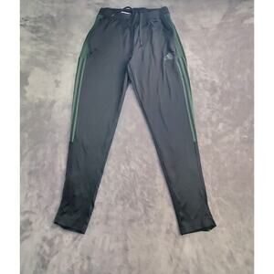 Adidas Pants Sz L Men's Black Tiro 21 Soccer Ankle Zip Training Aeroready C13-10